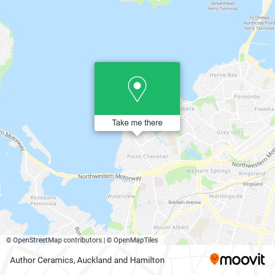 Author Ceramics map