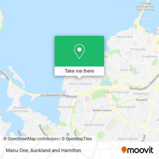 Manu One map