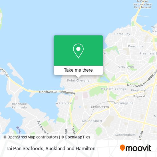 Tai Pan Seafoods map