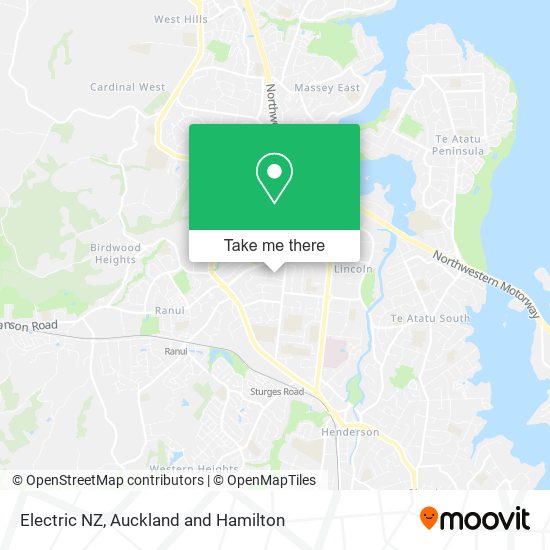 Electric NZ map