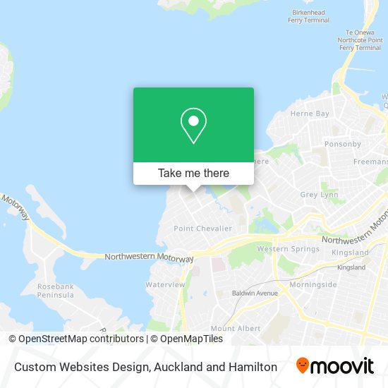 Custom Websites Design map