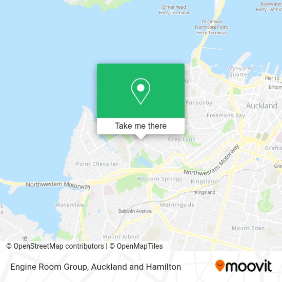 Engine Room Group map