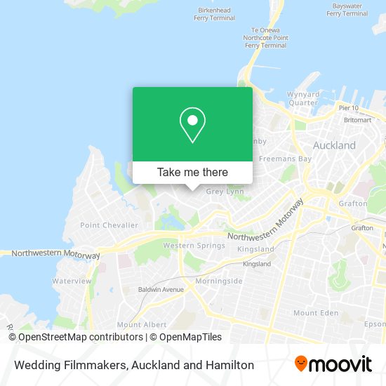 Wedding Filmmakers map