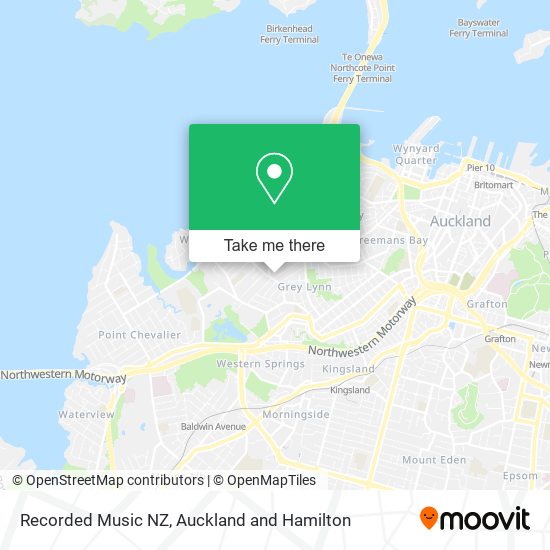 Recorded Music NZ地图