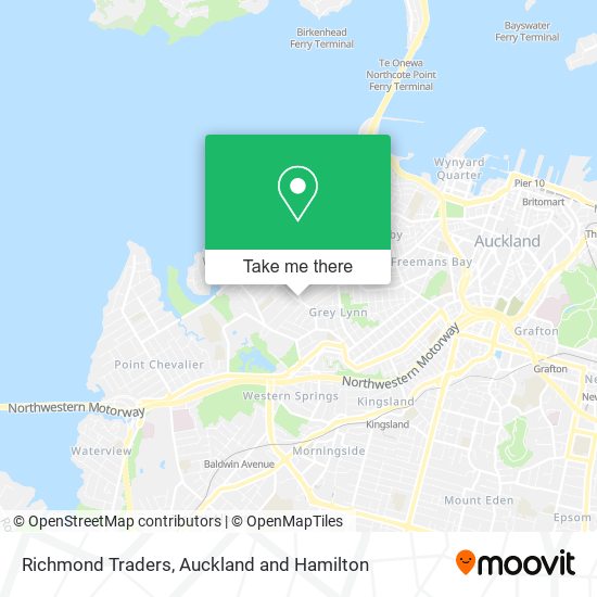 Richmond Traders map