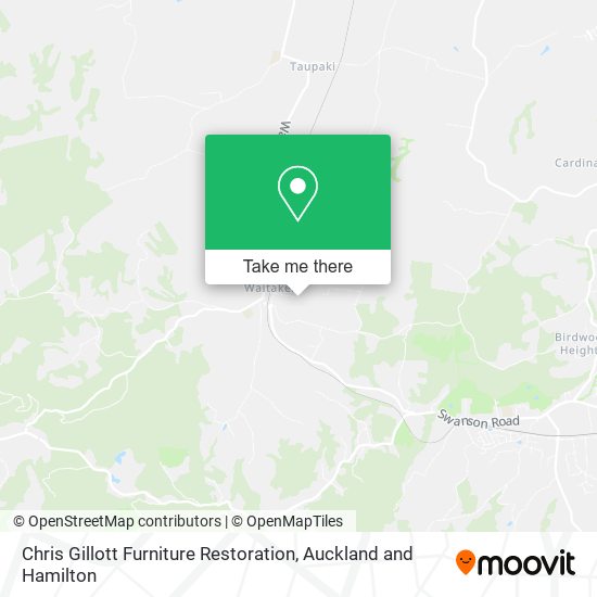 Chris Gillott Furniture Restoration map