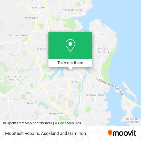 Mobitech Repairs map