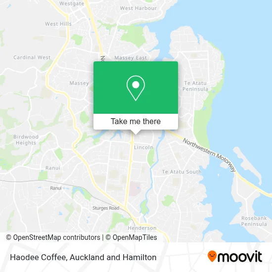 Haodee Coffee map