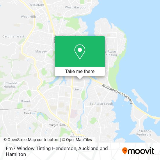 Fm7 Window Tinting Henderson map