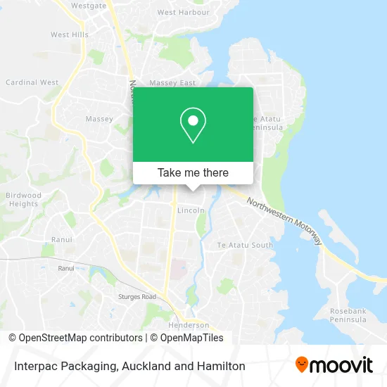 Interpac Packaging map