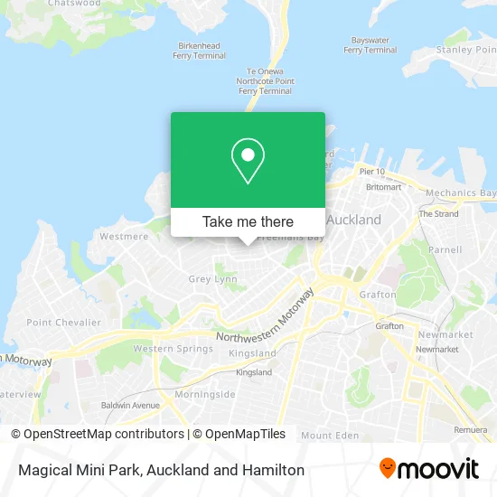 Magical Mini Park map