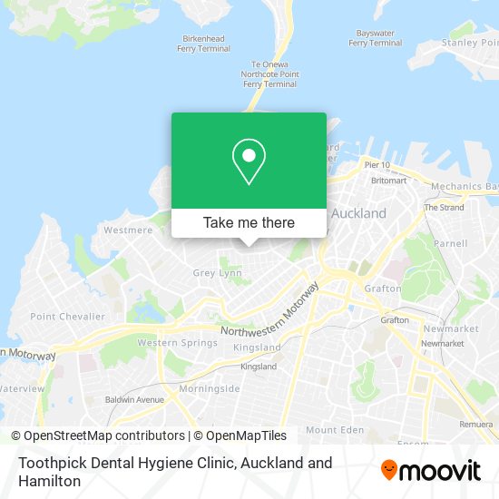 Toothpick Dental Hygiene Clinic map