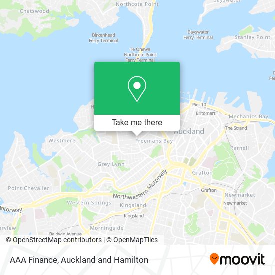 AAA Finance map