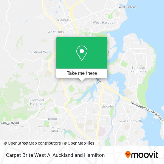 Carpet Brite West A map