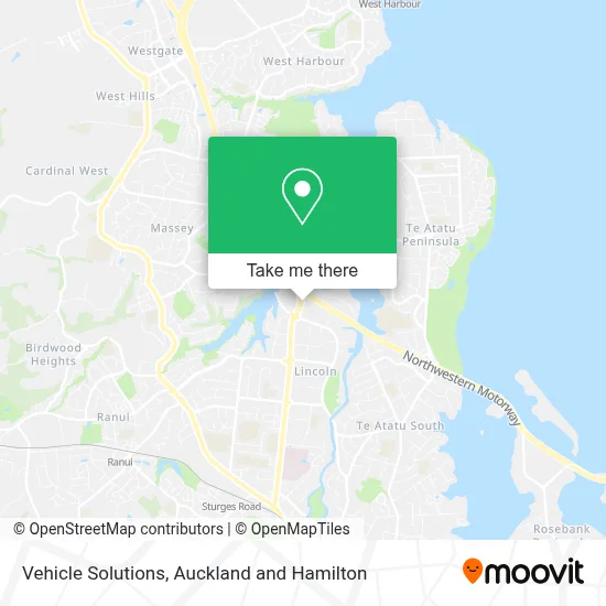 Vehicle Solutions map