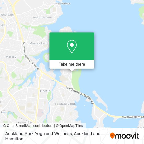 Auckland Park Yoga and Wellness map
