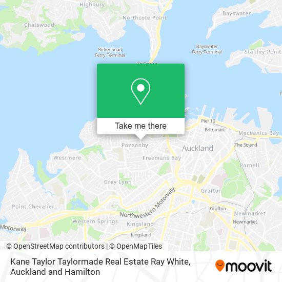 Kane Taylor Taylormade Real Estate Ray White地图