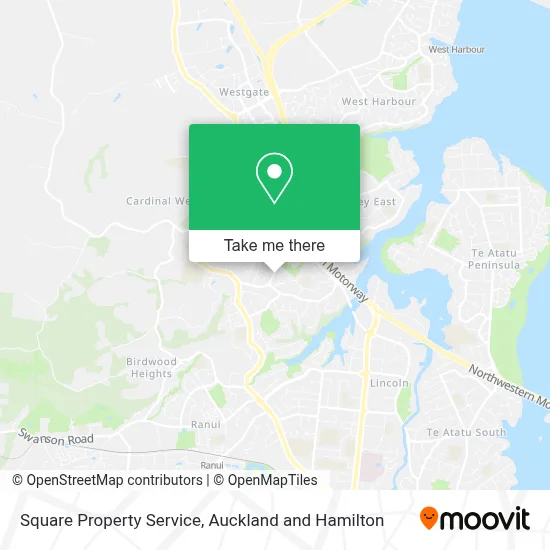 Square Property Service map