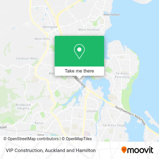 VIP Construction map