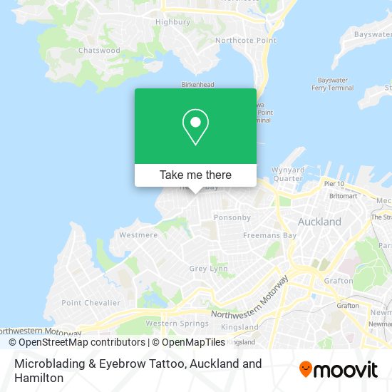 Microblading & Eyebrow Tattoo map