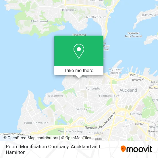 Room Modification Company map