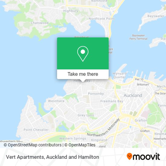 Vert Apartments map