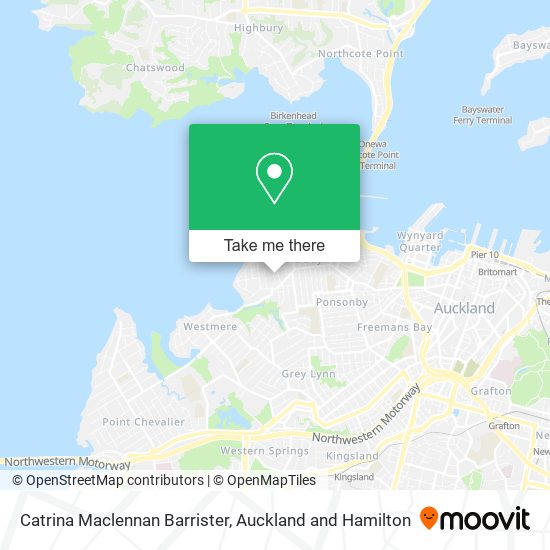 Catrina Maclennan Barrister map