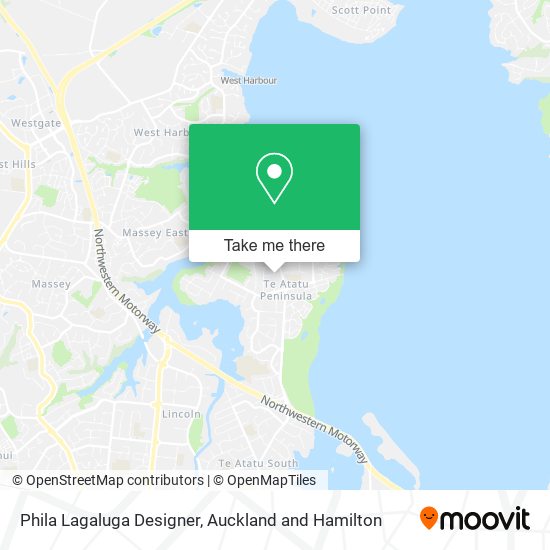 Phila Lagaluga Designer map
