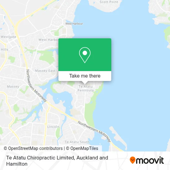 Te Atatu Chiropractic Limited map