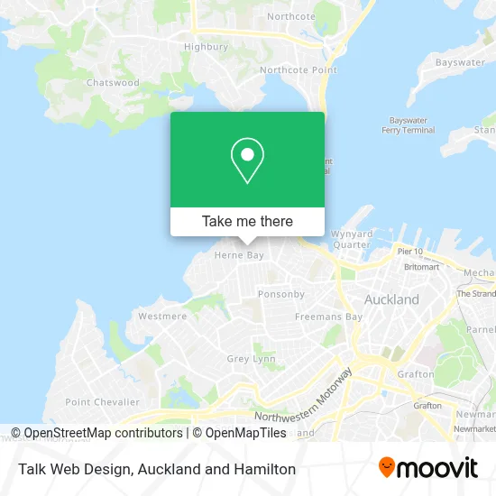 Talk Web Design map