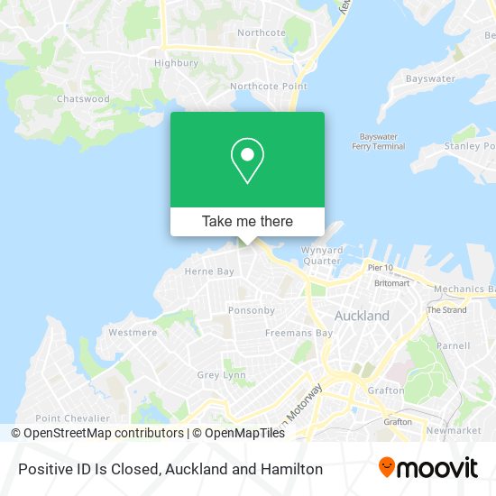 Positive ID Is Closed map