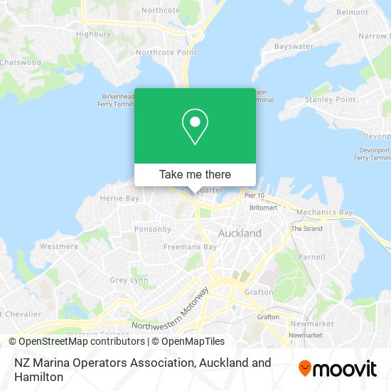 NZ Marina Operators Association地图