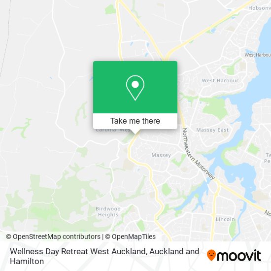 Wellness Day Retreat West Auckland map