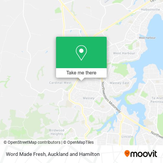 Word Made Fresh map