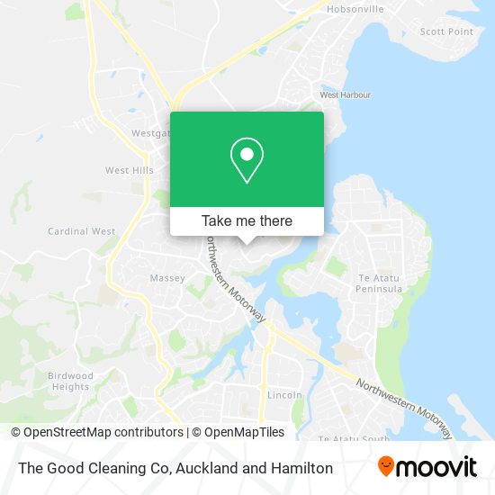 The Good Cleaning Co map