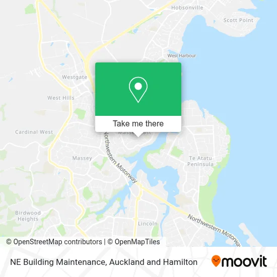 NE Building Maintenance map