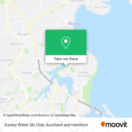 Kenley Water Ski Club map