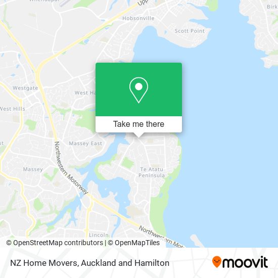 NZ Home Movers map