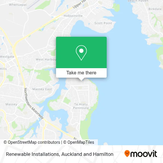 Renewable Installations map