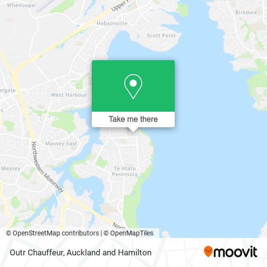 Outr Chauffeur map