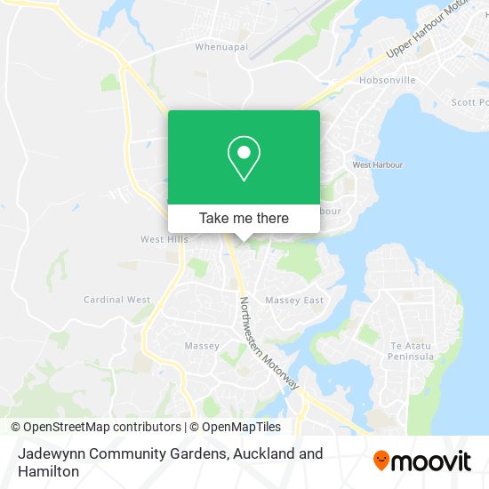 Jadewynn Community Gardens map