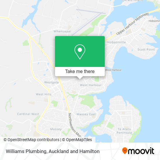 Williams Plumbing map