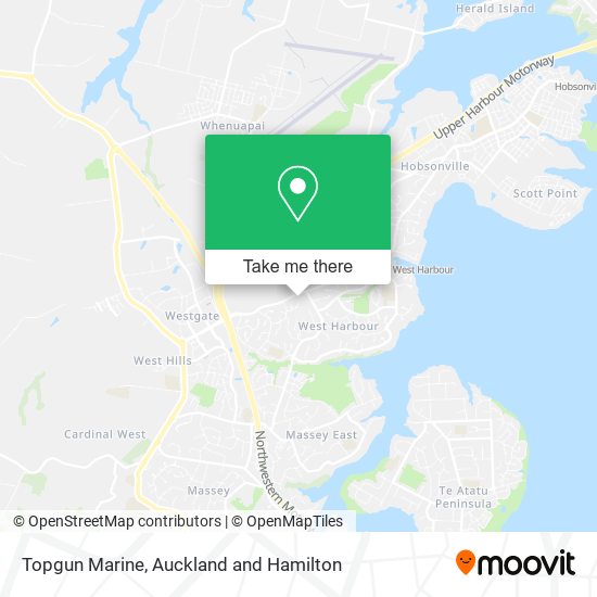 Topgun Marine map
