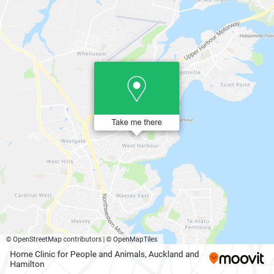 Home Clinic for People and Animals map