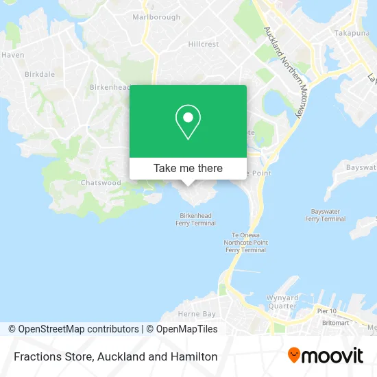 Fractions Store map