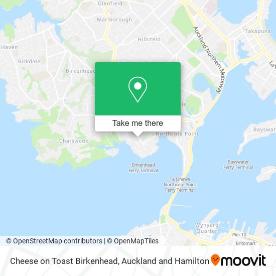 Cheese on Toast Birkenhead地图