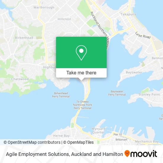 Agile Employment Solutions map