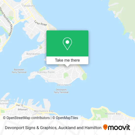 Devonport Signs & Graphics map