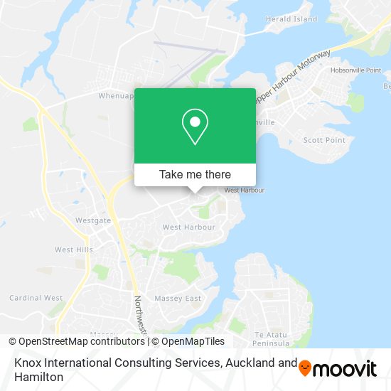 Knox International Consulting Services map