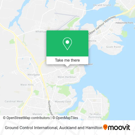 Ground Control International map